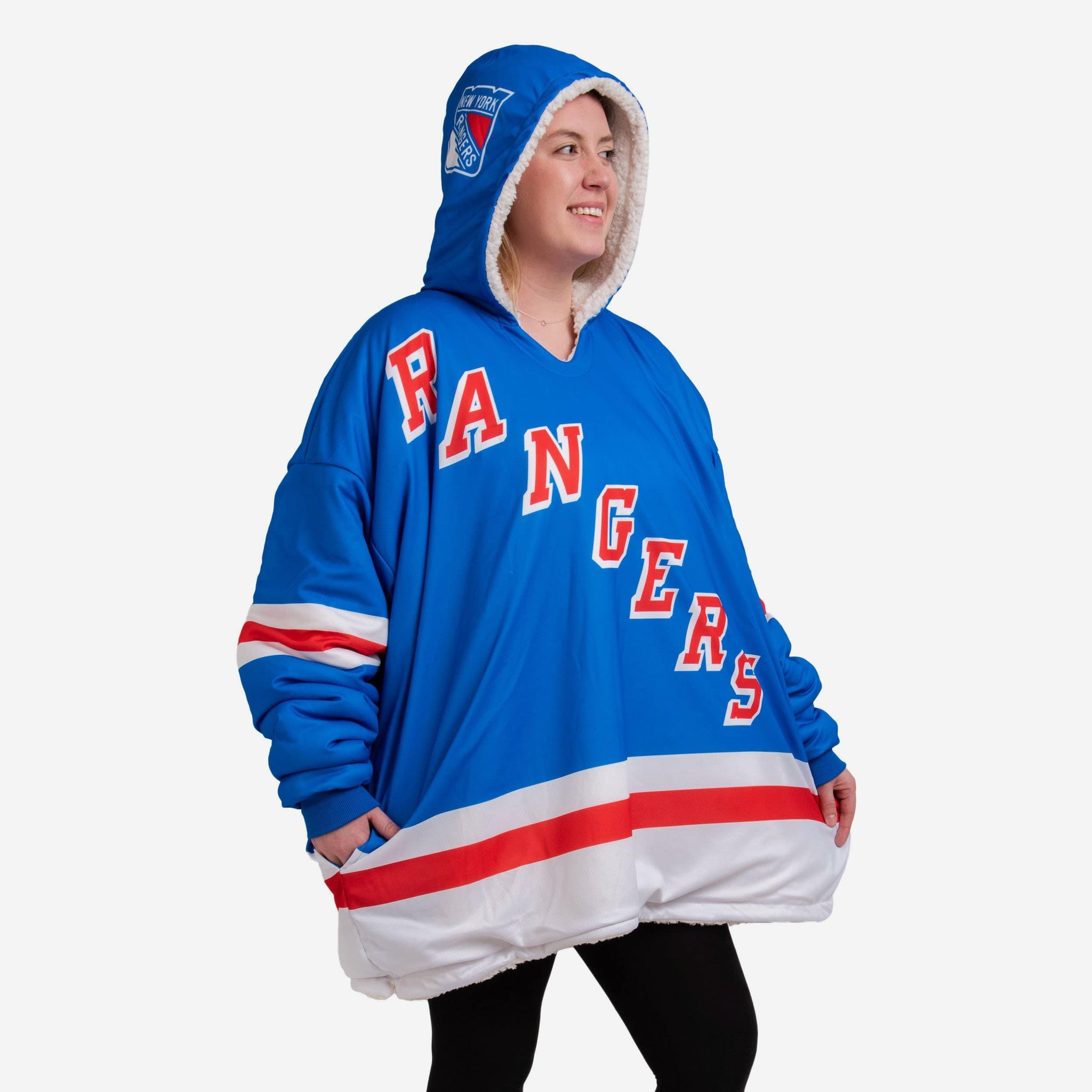 Personalized New York Rangers Toddler Crewneck Sweatshirt Black / 4T