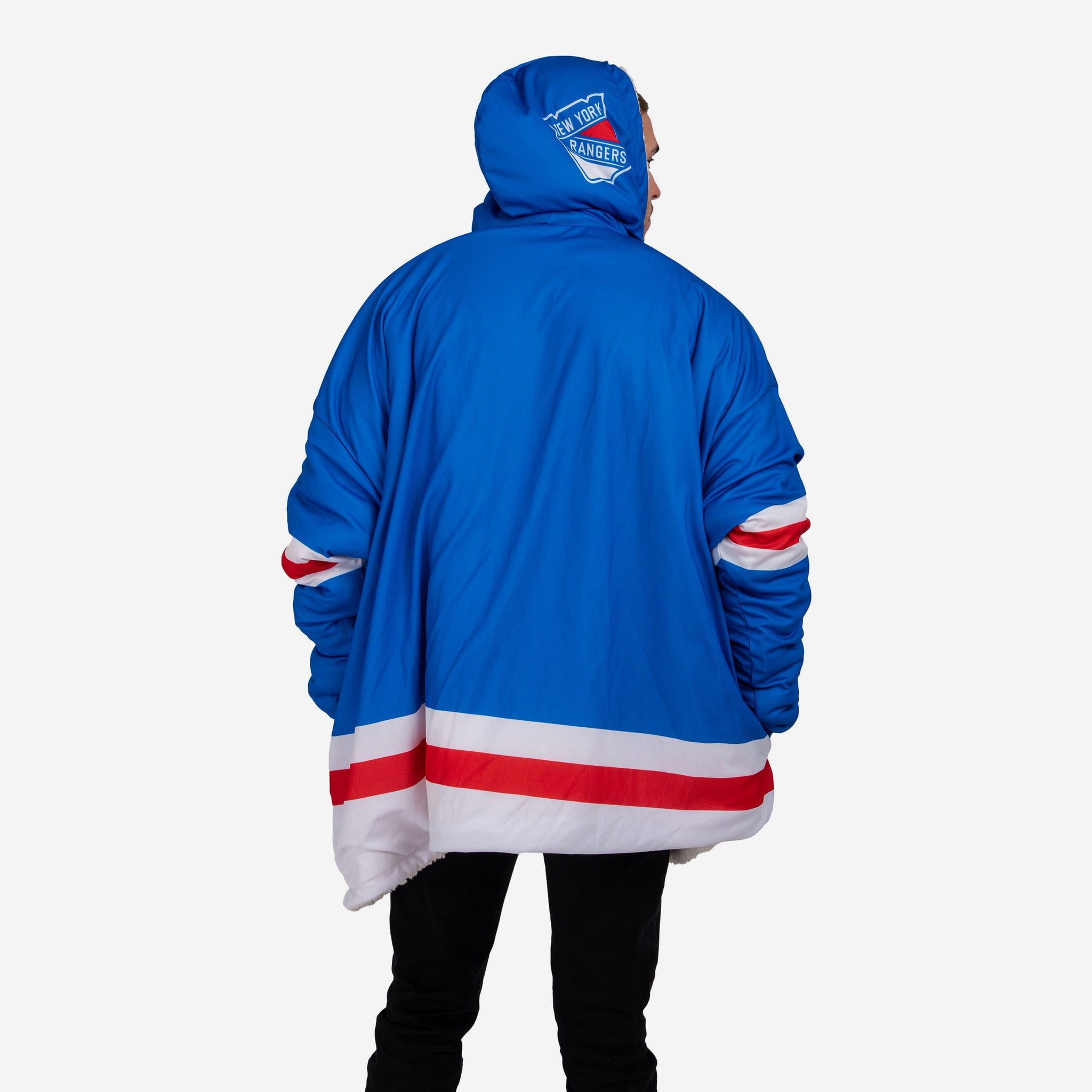 Old Time Hockey New York Rangers Embroidered Hoodie Sweatshirt Men's Size  Medium