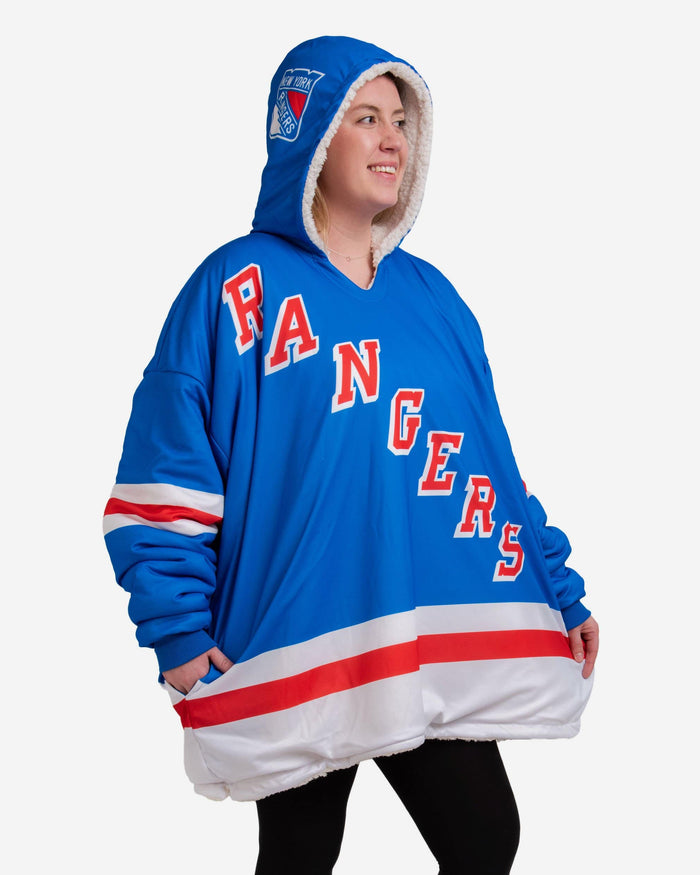 Old Time Hockey NHL New York Rangers Lacer Jersey Hood - NHL from USA  Sports UK