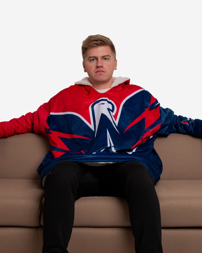 Washington Capitals Reversible Colorblock Hoodeez FOCO - FOCO.com