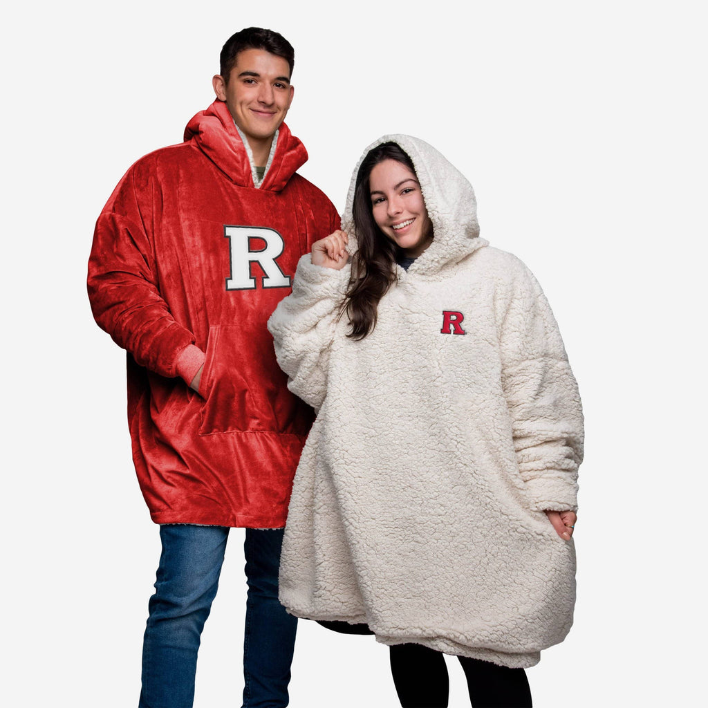 Rutgers Scarlet Knights Reversible Big Logo Hoodeez FOCO - FOCO.com