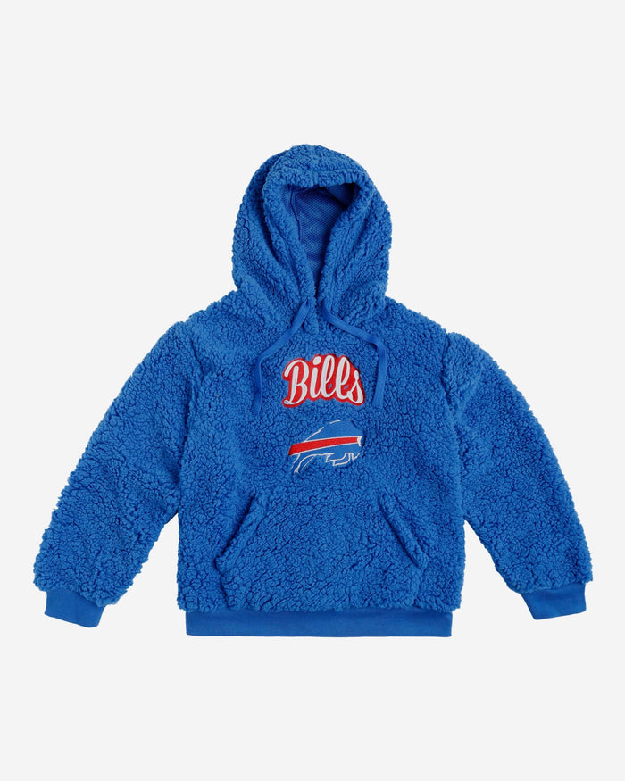 Buffalo Bills Womens Sherpa Hooded Sweatshirt FOCO - FOCO.com