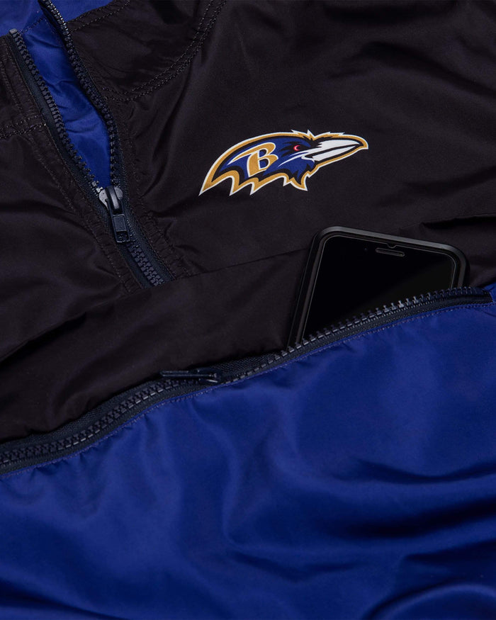 Baltimore Ravens Womens Winning Play Windbreaker FOCO - FOCO.com