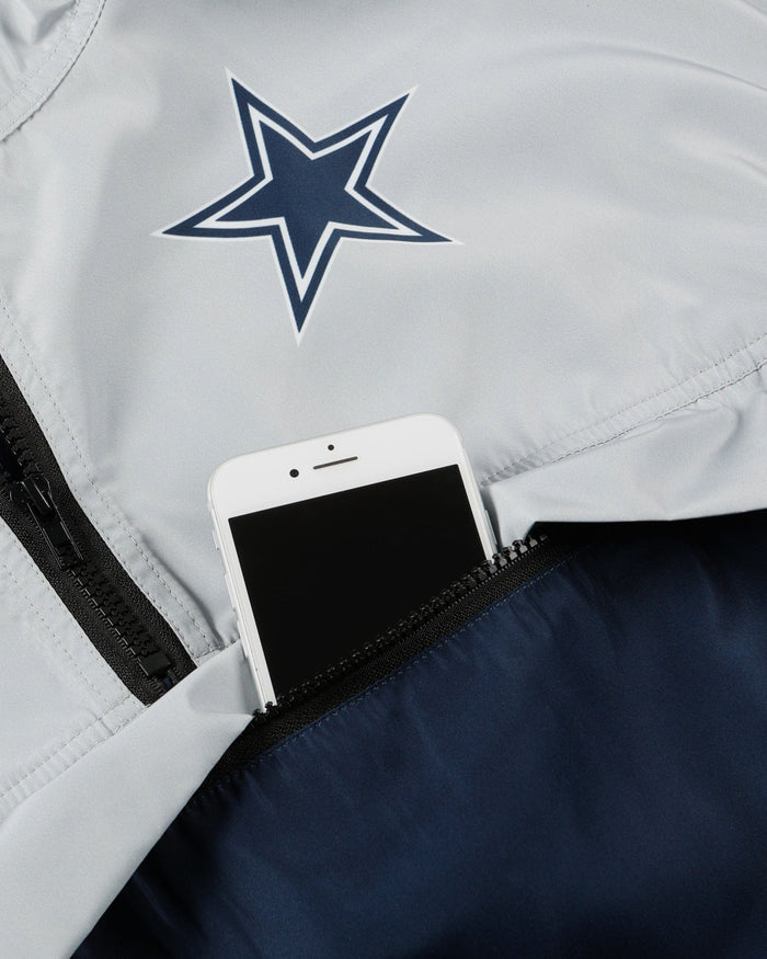 Dallas Cowboys Womens Winning Play Windbreaker FOCO - FOCO.com