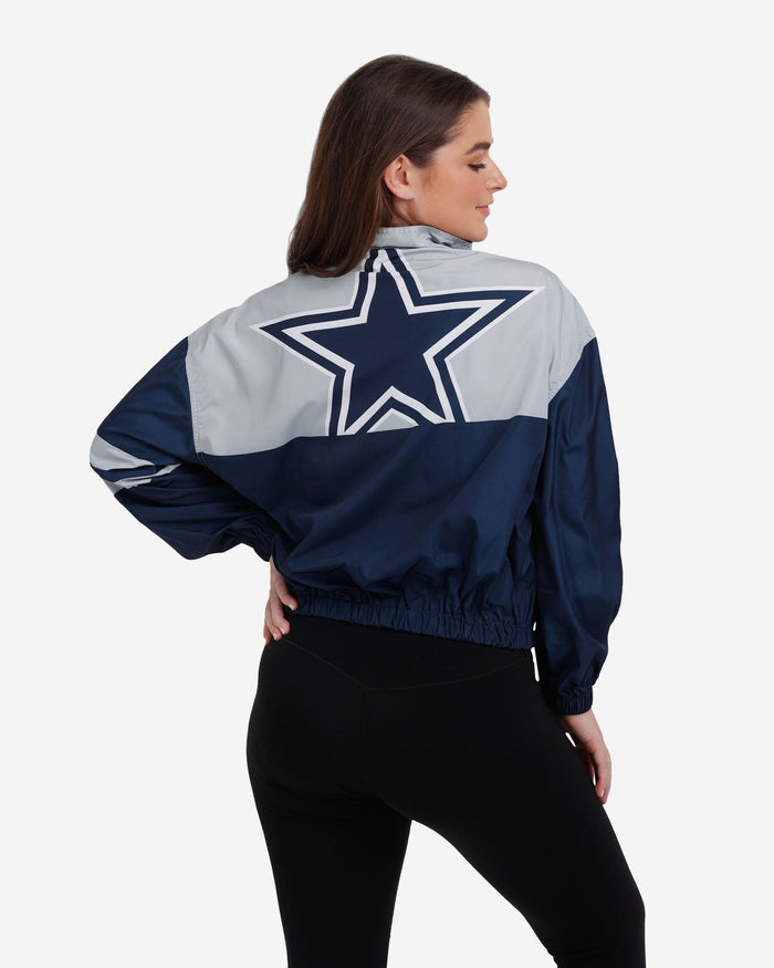 Dallas Cowboys Womens Winning Play Windbreaker FOCO - FOCO.com