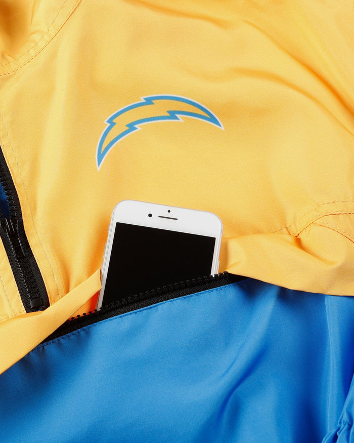 Los Angeles Chargers Womens Winning Play Windbreaker FOCO - FOCO.com