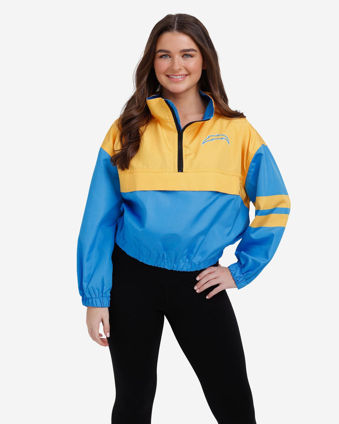 Los Angeles Chargers Womens Winning Play Windbreaker FOCO S - FOCO.com