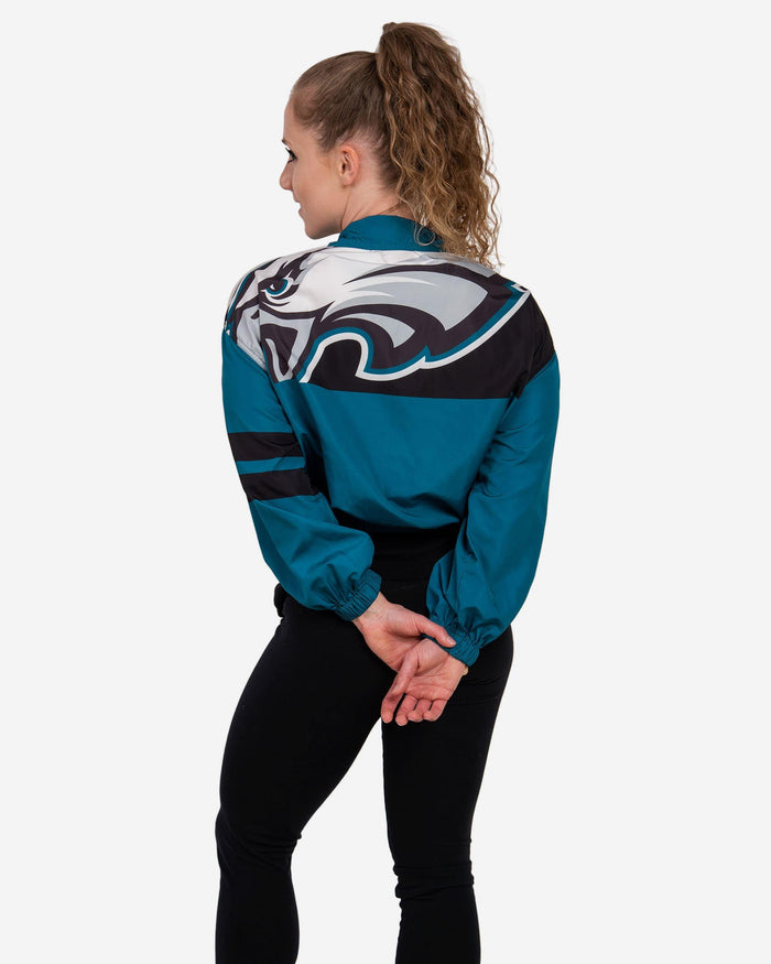 Philadelphia Eagles Womens Winning Play Windbreaker FOCO - FOCO.com