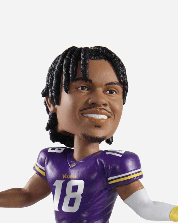 Justin Jefferson Minnesota Vikings Rising Star Bobblehead FOCO - FOCO.com