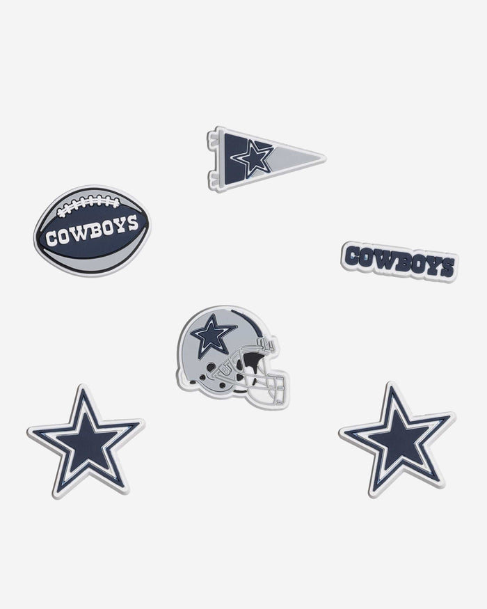 Dallas Cowboys 6 Pack Team Clog Charms FOCO - FOCO.com