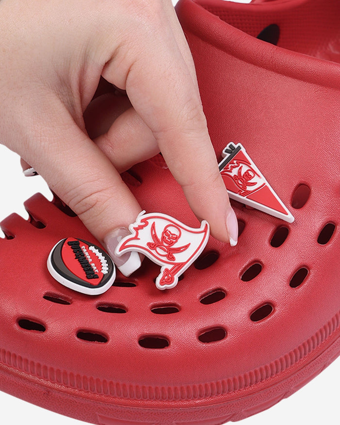 Tampa Bay Buccaneers 6 Pack Team Clog Charms FOCO - FOCO.com