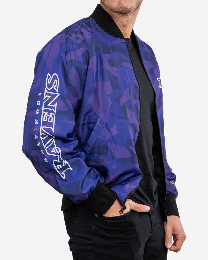 Baltimore Ravens Camo Bomber Jacket FOCO - FOCO.com