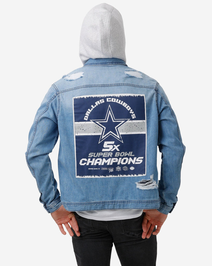 Dallas Cowboys Denim Days Jacket FOCO - FOCO.com