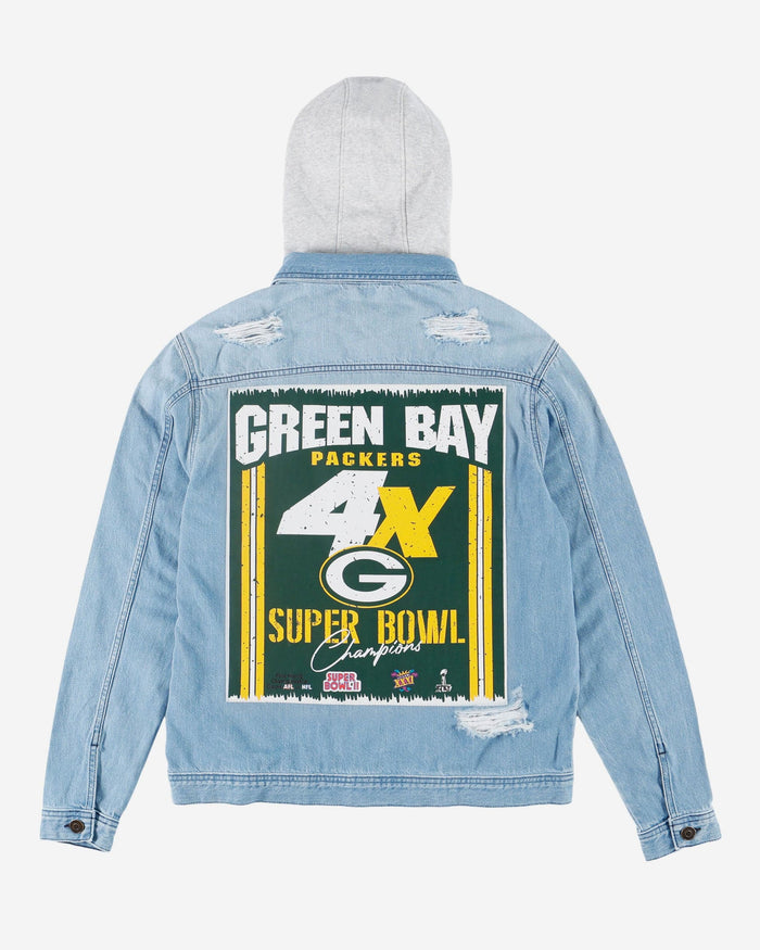 Green Bay Packers Denim Days Jacket FOCO - FOCO.com