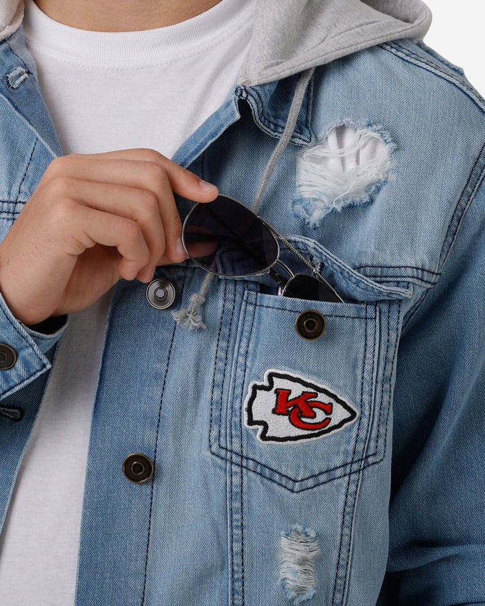 Kansas City Chiefs Denim Days Jacket FOCO - FOCO.com