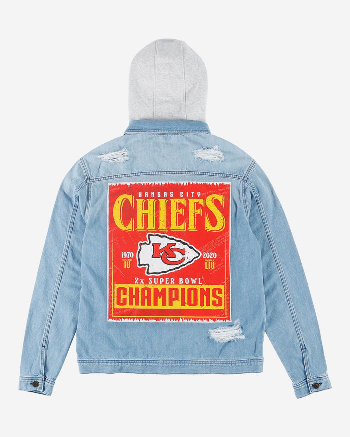 Kansas City Chiefs Denim Days Jacket FOCO - FOCO.com