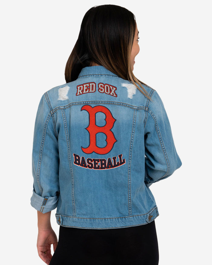 Boston Red Sox Womens Denim Days Jacket FOCO - FOCO.com