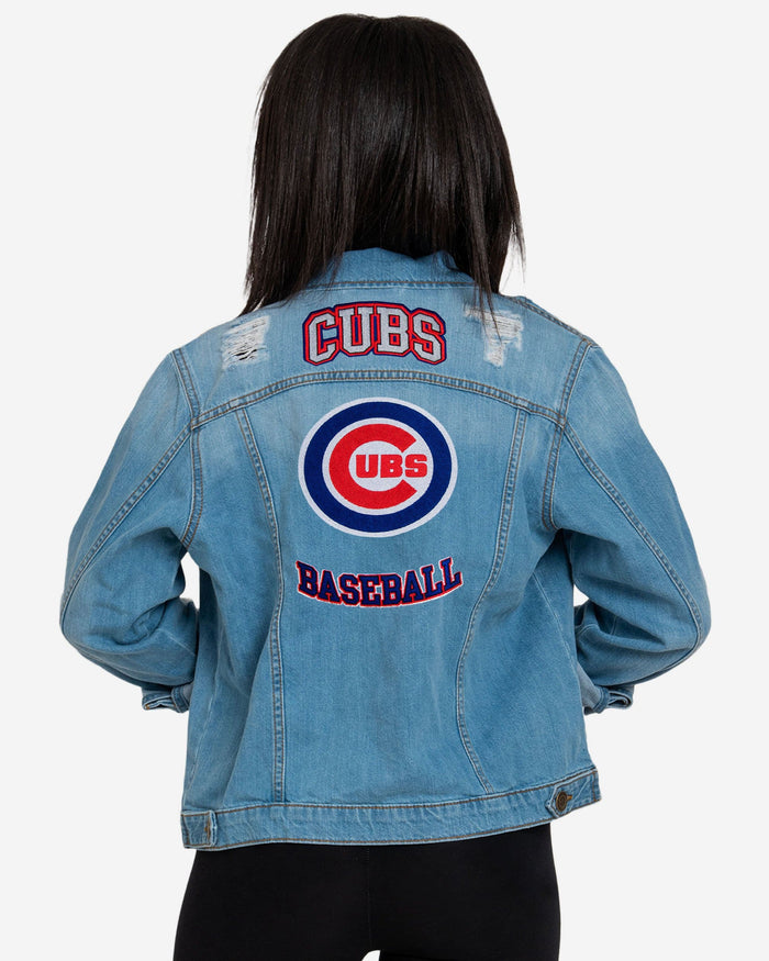 Chicago Cubs Womens Denim Days Jacket FOCO - FOCO.com