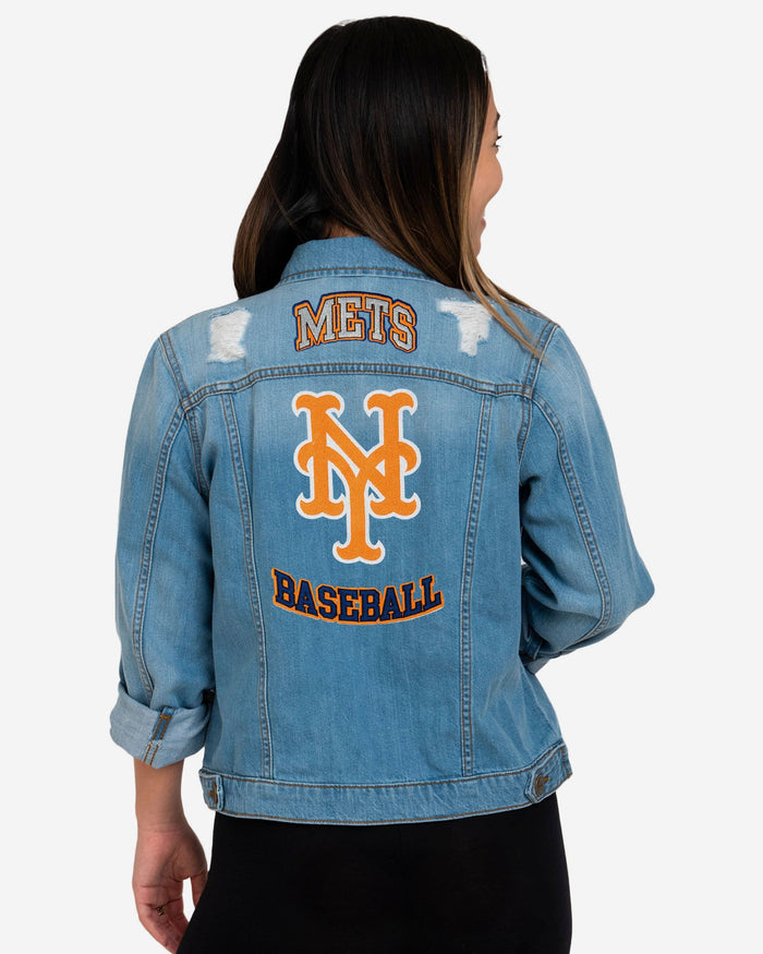 New York Mets Womens Denim Days Jacket FOCO - FOCO.com