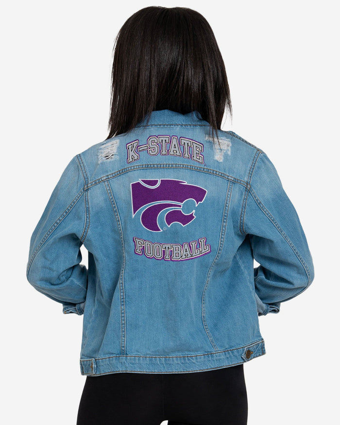 Kansas State Wildcats Womens Denim Days Jacket FOCO - FOCO.com