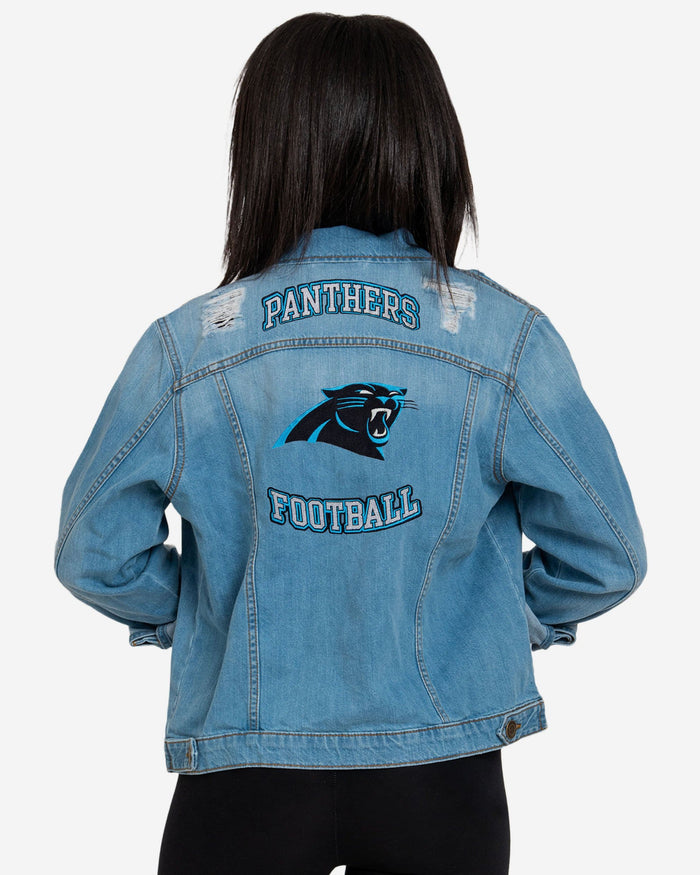 Carolina Panthers Womens Denim Days Jacket FOCO - FOCO.com