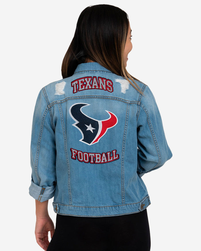 Houston Texans Womens Denim Days Jacket FOCO - FOCO.com