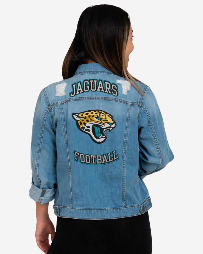 Jacksonville Jaguars Womens Denim Days Jacket FOCO - FOCO.com