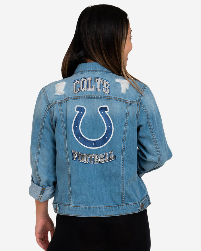 Indianapolis Colts Womens Denim Days Jacket FOCO - FOCO.com