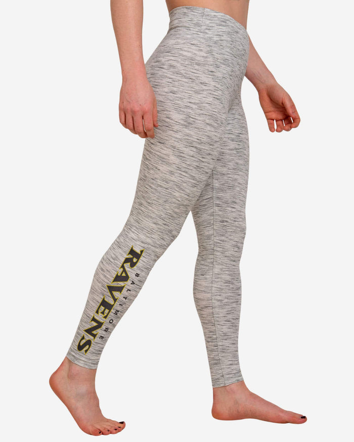 Baltimore Ravens Womens Gray Legging FOCO - FOCO.com