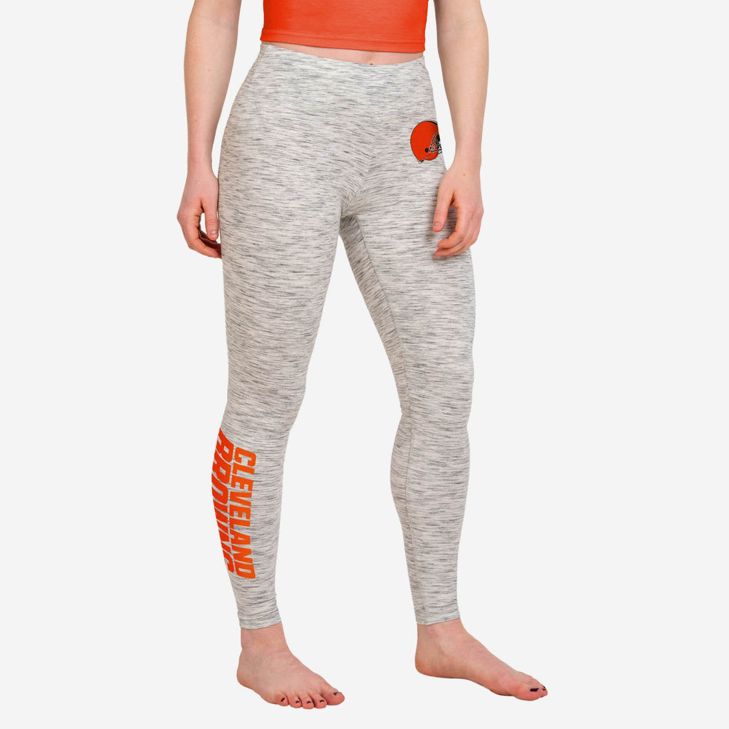Cleveland Browns Womens Gray Legging FOCO S - FOCO.com