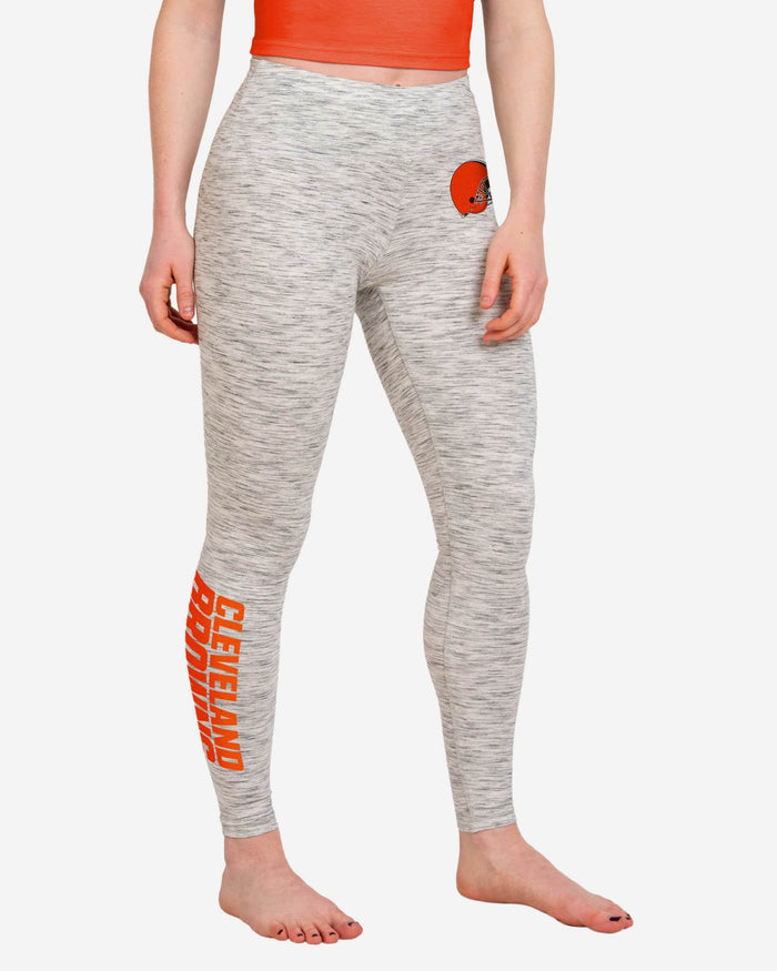 Cleveland Browns Womens Gray Legging FOCO S - FOCO.com