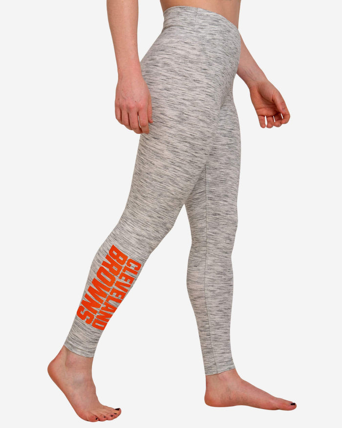 Cleveland Browns Womens Gray Legging FOCO - FOCO.com