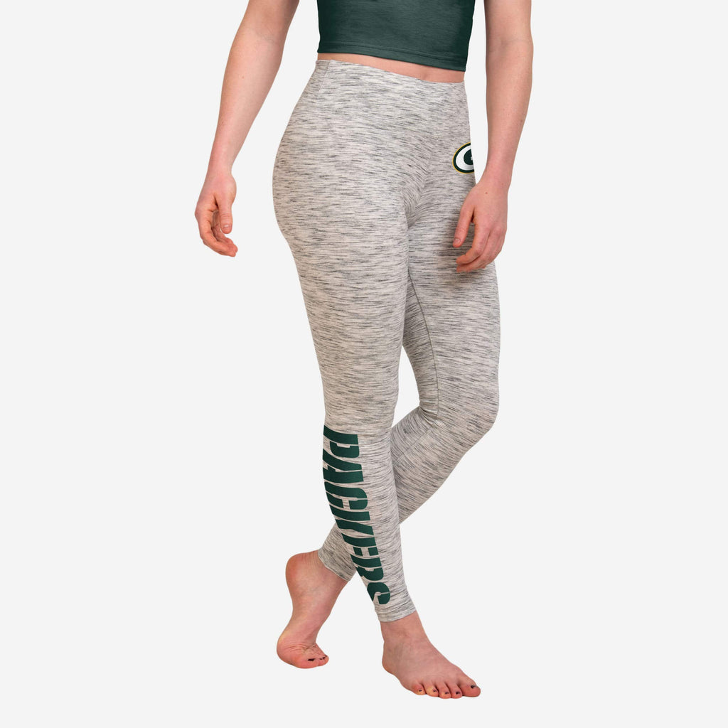 Green Bay Packers Womens Gray Legging FOCO S - FOCO.com