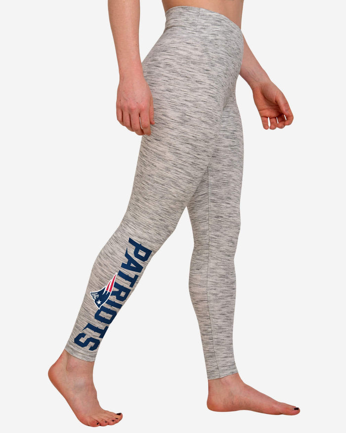 New England Patriots Womens Gray Legging FOCO - FOCO.com