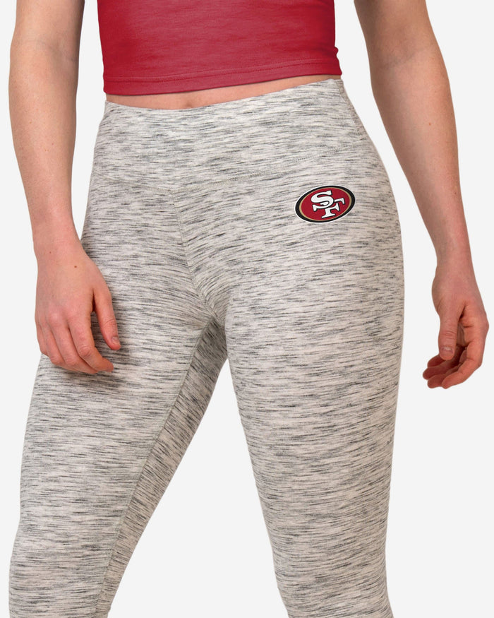 San Francisco 49ers Womens Gray Legging FOCO - FOCO.com
