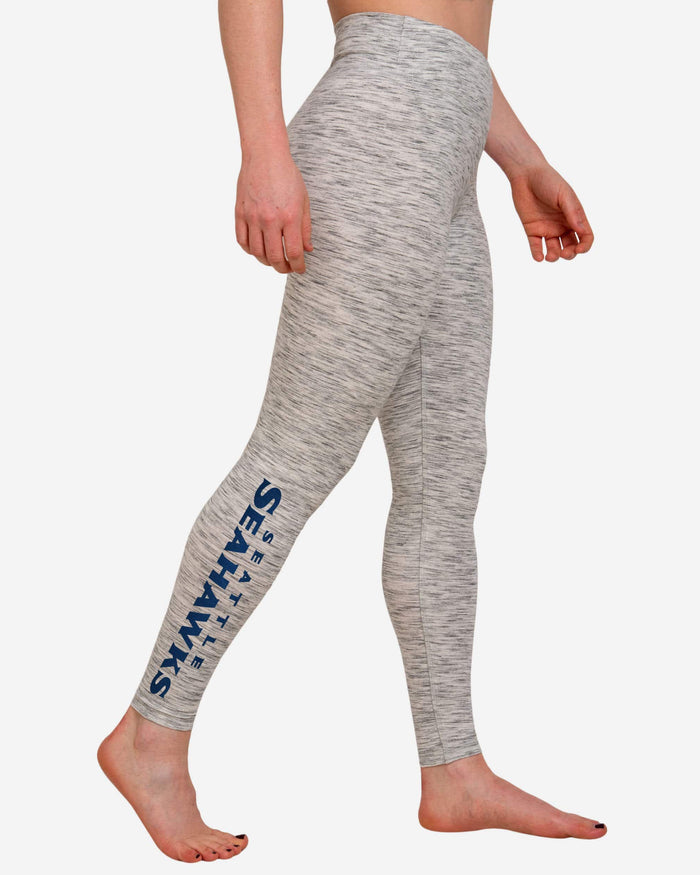 Seattle Seahawks Womens Gray Legging FOCO - FOCO.com