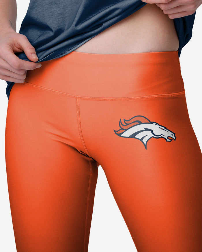 Denver Broncos Womens Solid Big Wordmark Legging FOCO - FOCO.com