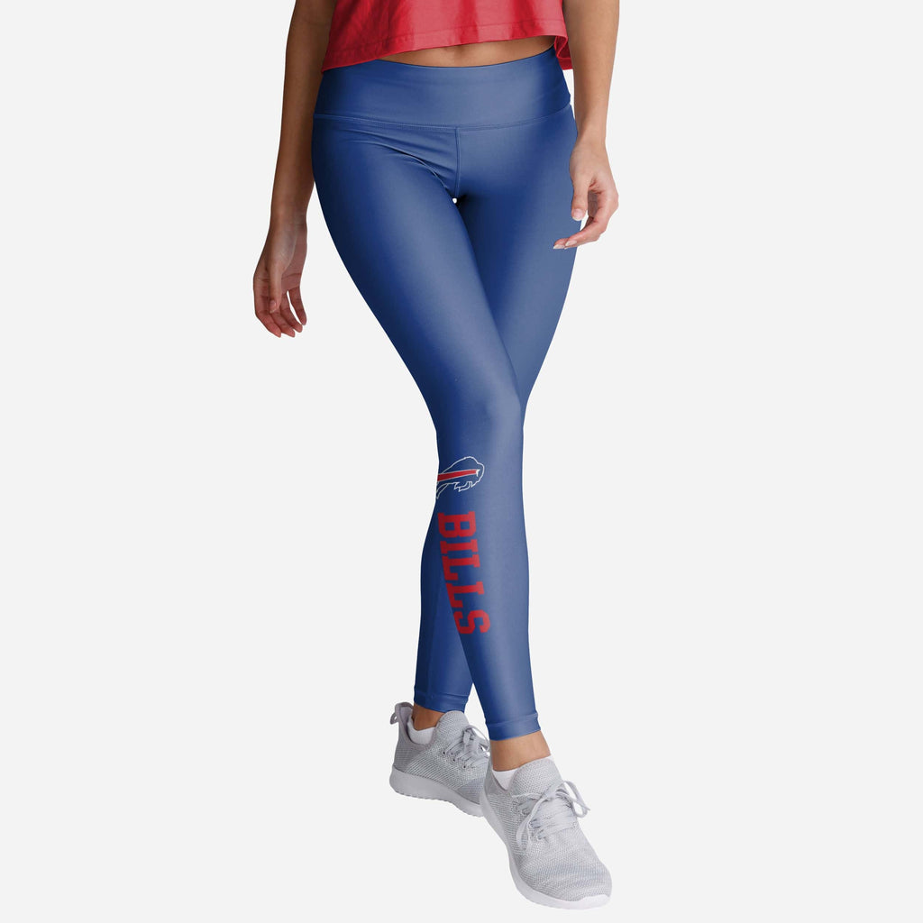 Buffalo Bills Womens Solid Wordmark Legging FOCO S - FOCO.com