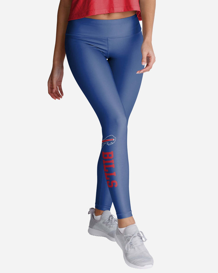 Buffalo Bills Womens Solid Wordmark Legging FOCO S - FOCO.com