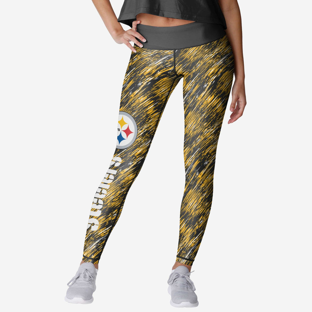 Pittsburgh Steelers Womens Static Rain Legging FOCO S - FOCO.com