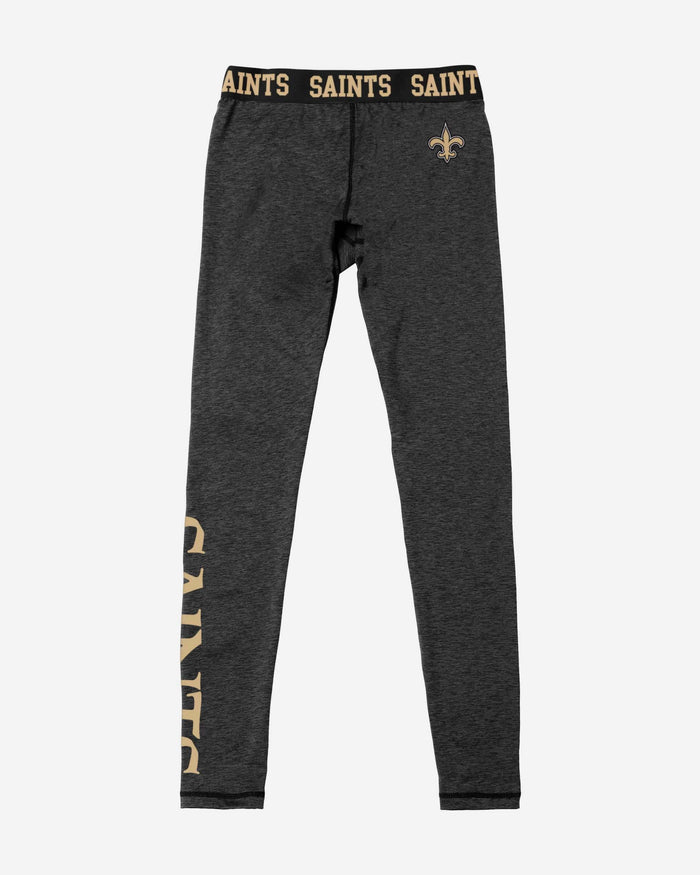 New Orleans Saints Womens Team Color Static Legging FOCO - FOCO.com