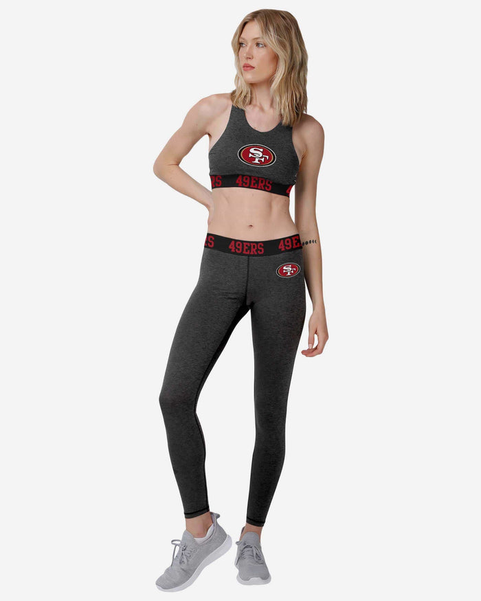 San Francisco 49ers Womens Team Color Static Legging FOCO - FOCO.com
