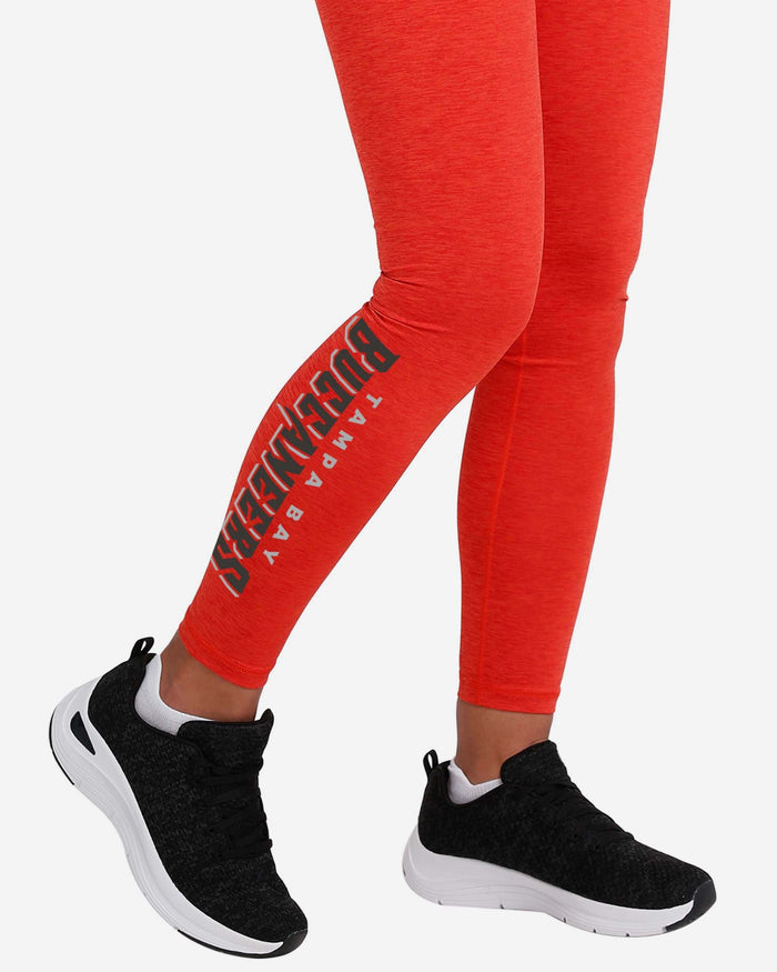 Tampa Bay Buccaneers Womens Team Color Static Legging FOCO - FOCO.com