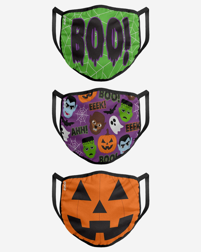 Halloween 3 Pack Face Cover FOCO - FOCO.com