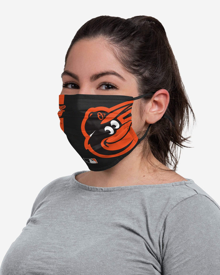 Baltimore Orioles On-Field Adjustable Black Face Cover FOCO - FOCO.com