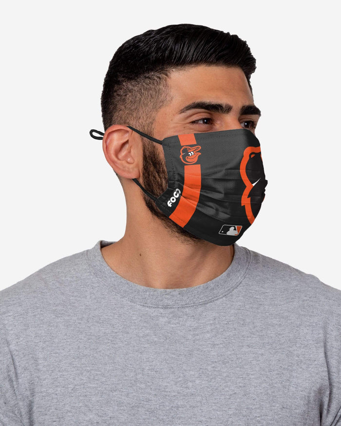 Baltimore Orioles On-Field Adjustable Black Face Cover FOCO - FOCO.com