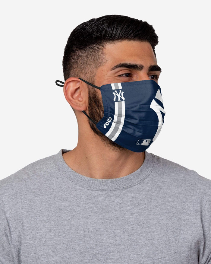 New York Yankees On-Field Adjustable Navy Face Cover FOCO - FOCO.com