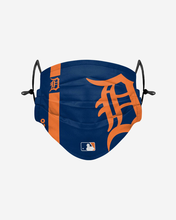 Detroit Tigers On-Field Adjustable Navy & Orange Face Cover FOCO - FOCO.com