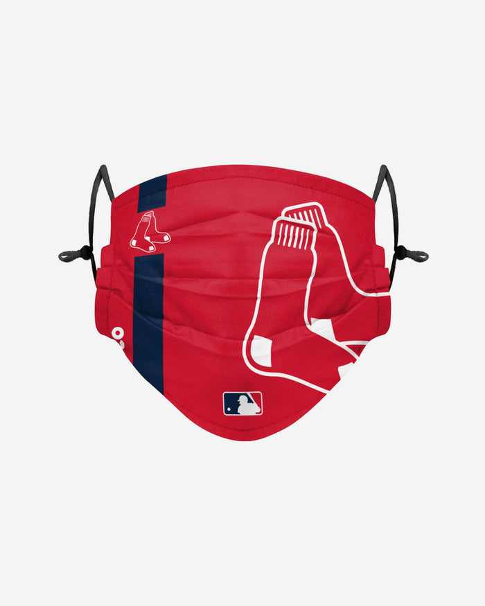 Boston Red Sox On-Field Adjustable Red Face Cover FOCO - FOCO.com