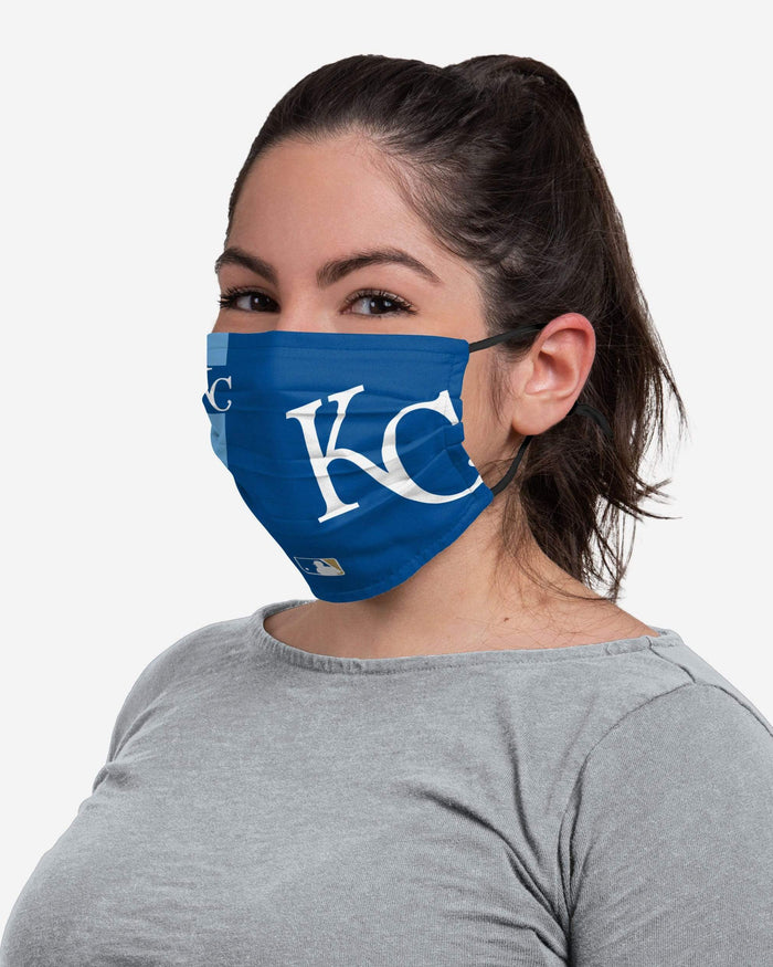 Kansas City Royals On-Field Adjustable Royal Face Cover FOCO - FOCO.com
